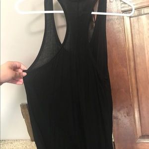 No selfie control racer back tank size medium